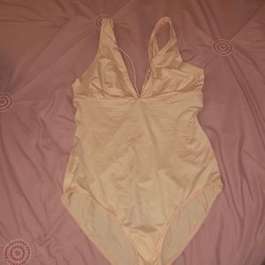 Aerie sunnie bodysuit light pink